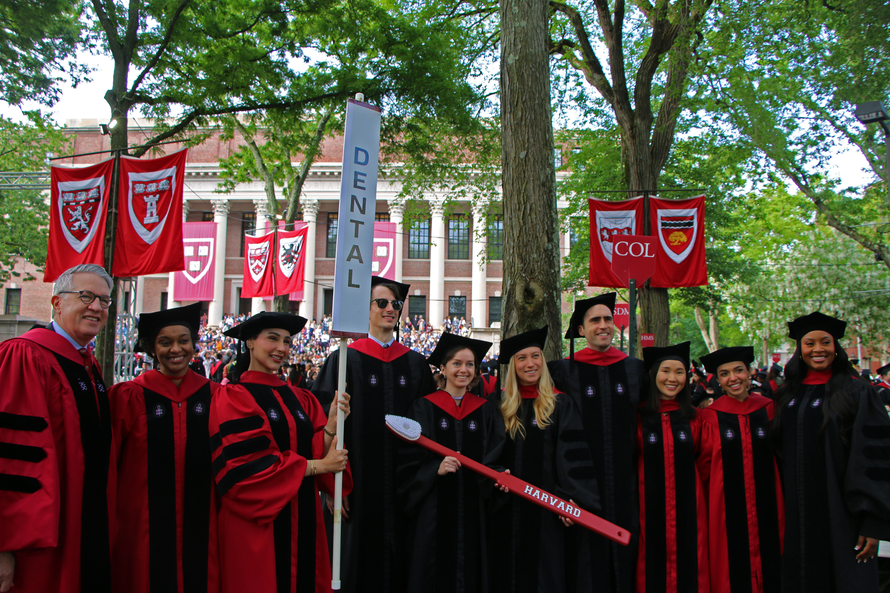 AGE students in Harvard Yard
