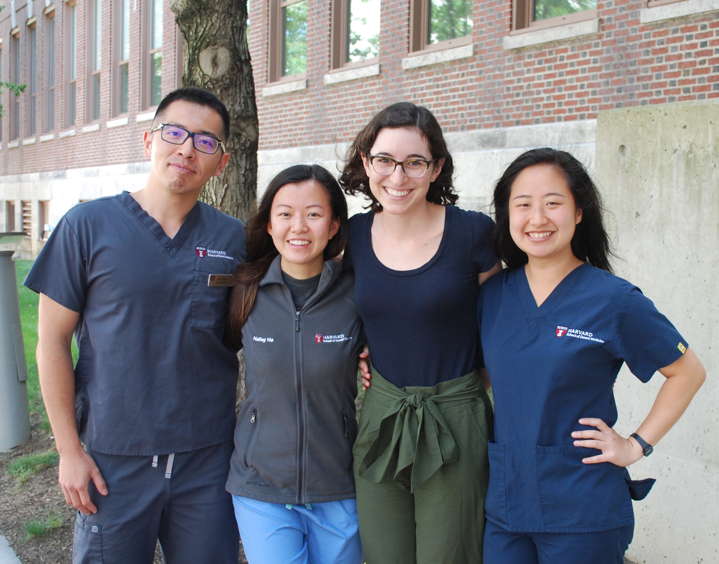 student volunteers