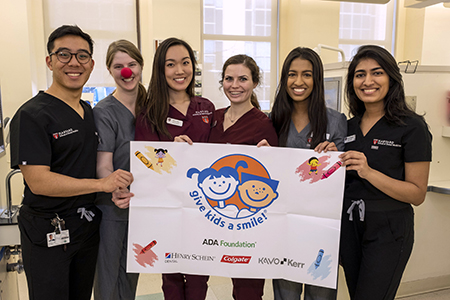 Give Kids a Smile student organizers