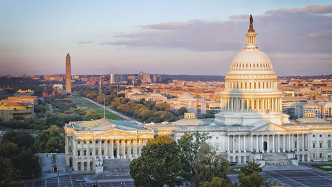 View of the capital facing the Mall