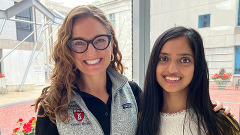 Ramesh and Brittany Seymour