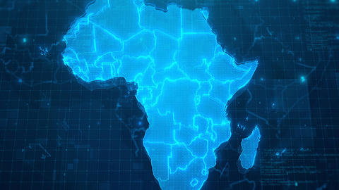 map of Africa