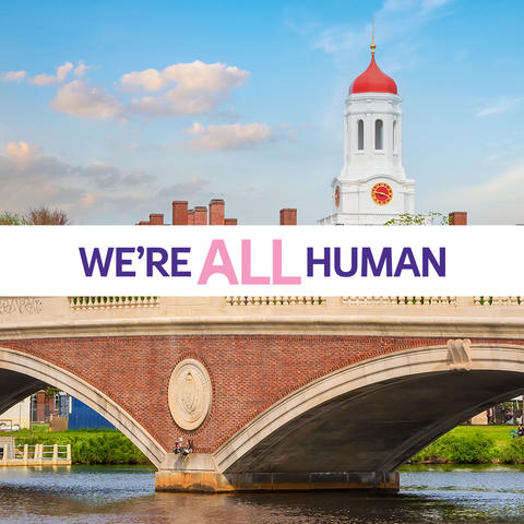 We're All Human logo
