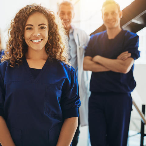 a group of clinicians