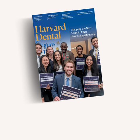 magazine cover with a group of students holding match signs
