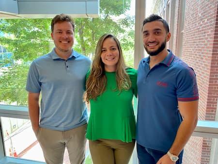 Rural track AGE residents Drs. William Sorokolit, Carmen Luisa Guerra, and Hassan Mohammed Salih.