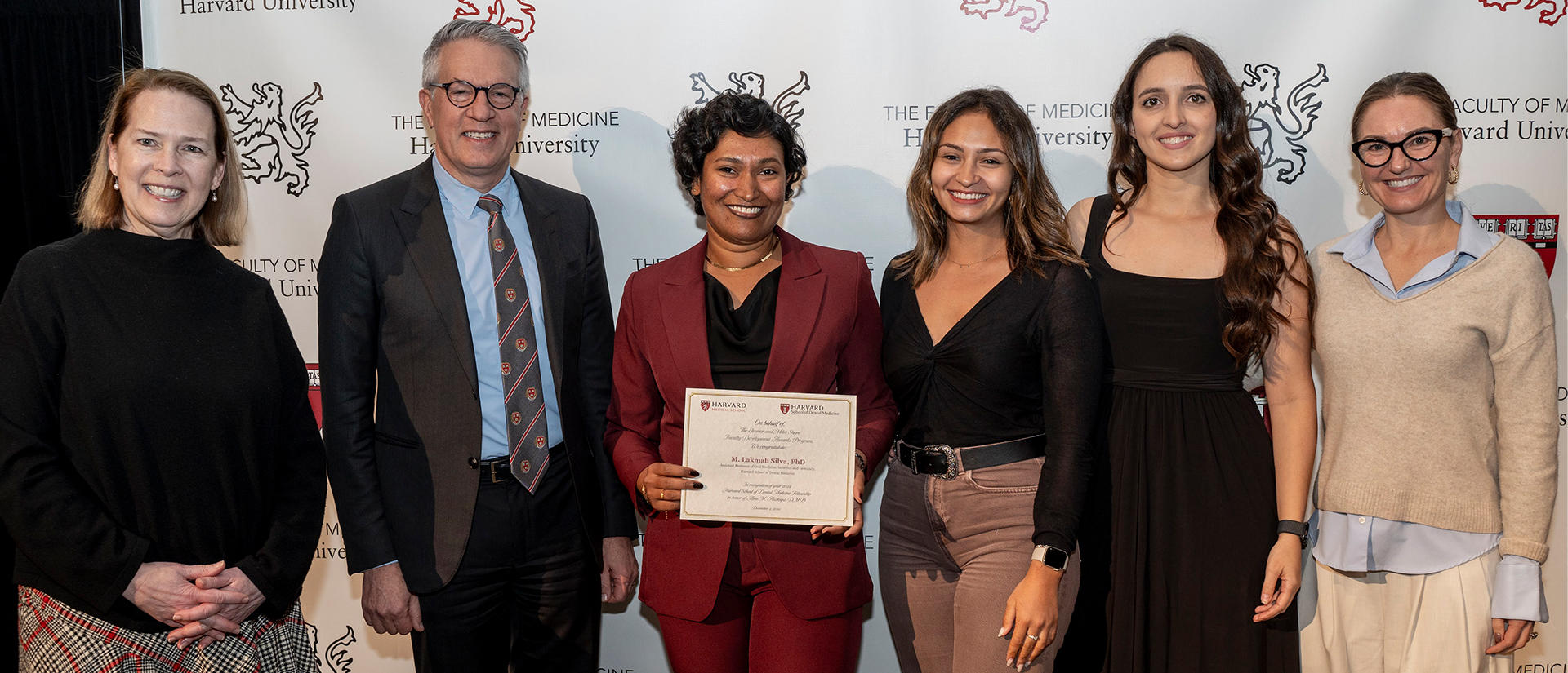 Dr. Silva with colleagues