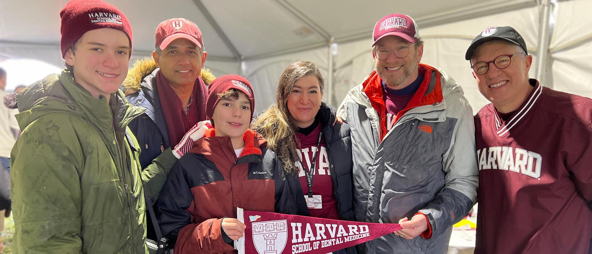 Dean Giannobile with the alum and family