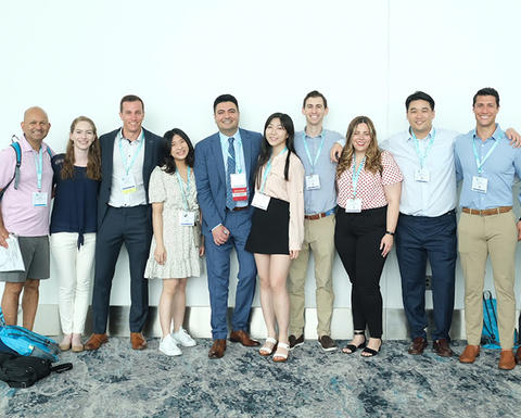 Ortho students pose for group photo