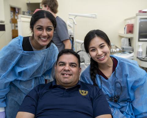 students with patient
