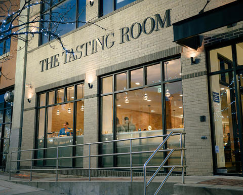 exterior shot of the The Tasting Room 